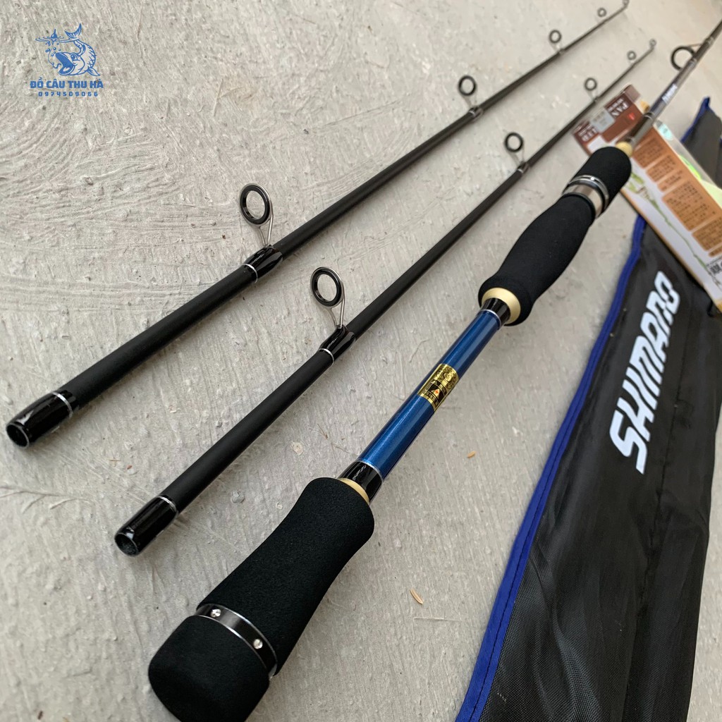 Cần câu lure 2 ngọn Shimano Fishing of catch máy đứng, máy ngang