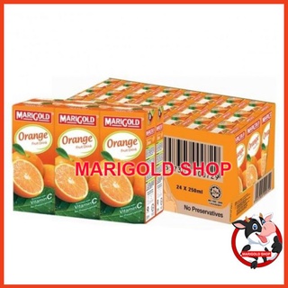 Nước ép cam Marigold hộp 250ml thùng 24 hộp ít đường - Marigold shop