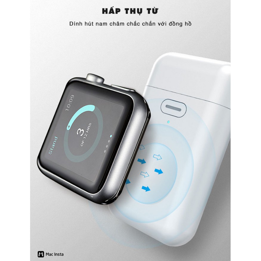 PIN SẠC DỰ PHÒNG MINI CHO ĐỒNG HỒ APPLE WATCH😊😊 THẾ HỆ MỚI