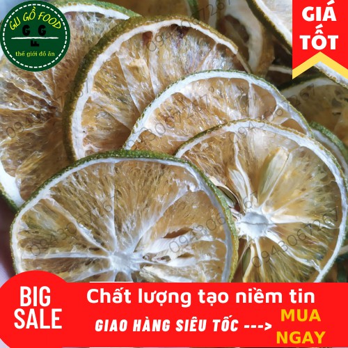 CAM XANH THÁI CẮT LÁT SẤY KHÔ HÚT CHÂN KHÔNG (300g)