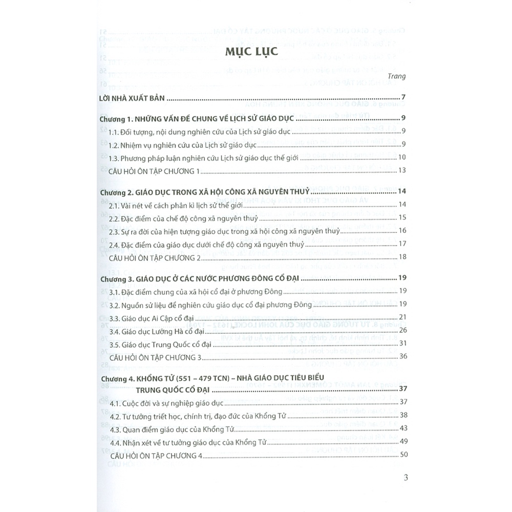 Sách - Lịch Sử Giáo Dục Thế Giới