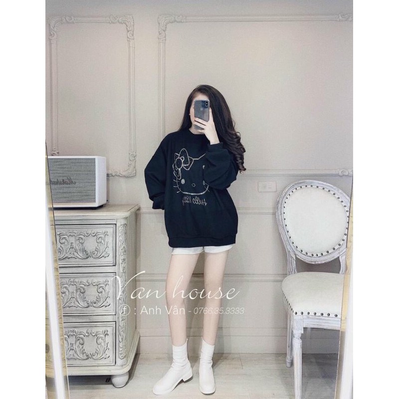 Áo nỉ hoodie phối kity hot hit | BigBuy360 - bigbuy360.vn