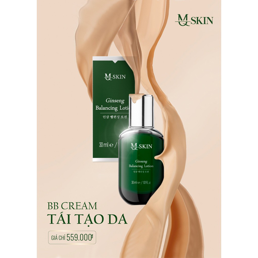 BB Cream Tái Tạo Da Nhân Sâm MQ SKIN