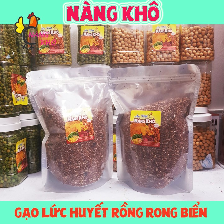 [Mã GROSALEHOT giảm 8% đơn 250K] Gạo lứt sấy mix rong biển ăn kiêng, giảm cân | Nàng Khô | BigBuy360 - bigbuy360.vn