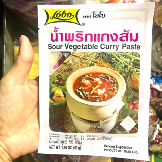 Gia vị chua - lẩu chua Lobo Thái Lan - Hàng chuẩn