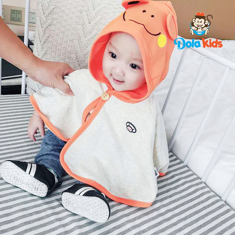 [CAO CẤP] Áo Choàng Cho Bé Trai, Bé Gái chống nắng hình thú dễ thương - DoLaKids