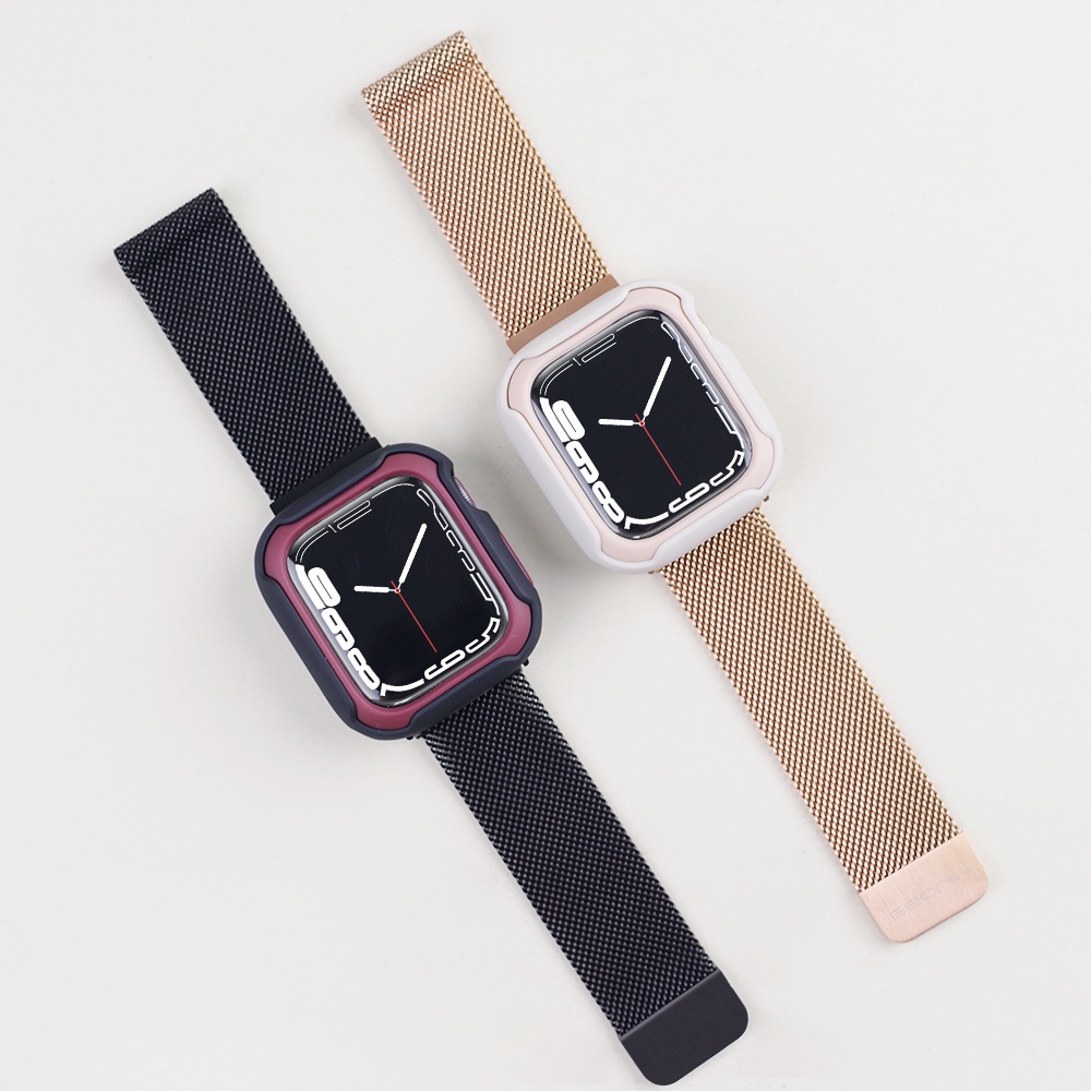 Ốp Bảo Vệ Mặt Đồng Hồ Thông Minh Apple Watch 40mm 41mm 44mm 45mm 8 7 6 5 4 SE