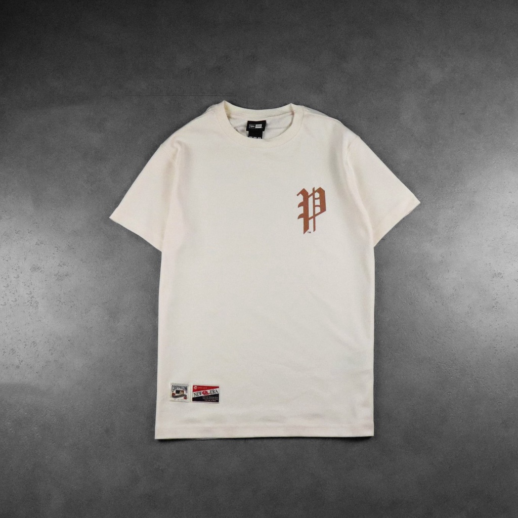 [Chính Hãng] Áo thun New Era - Beige Châu Âu