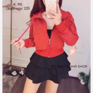 Áo Khoác Croptop Siêu Hot Cá Tính