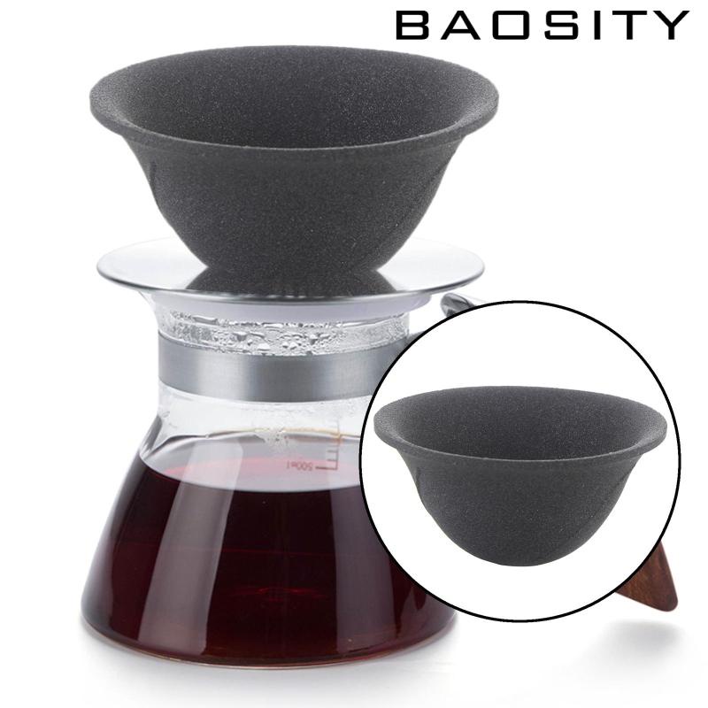 Bát gốm lọc cà phê nhỏ giọt thủ công có thể tái sử dụng