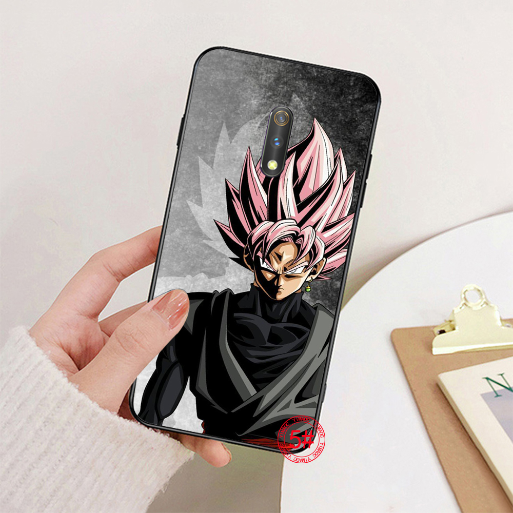 Ốp Điện Thoại Mềm Hình Dragon Ball Z Son Goku Super Cho Realme 8 C20 C31 V15 Gt Neo Narzo 30a Oppo Find X3 Pro