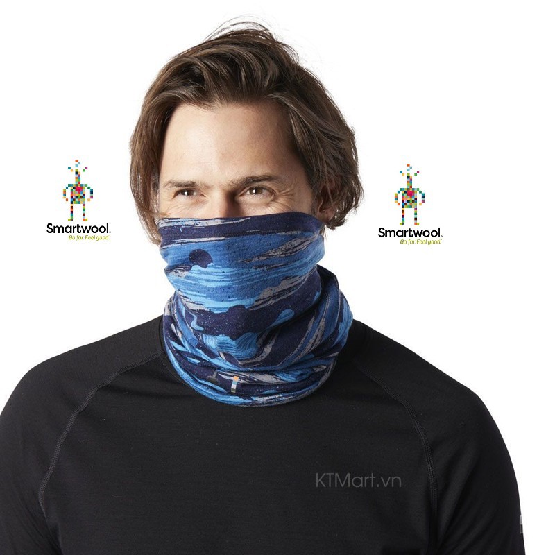 Khăn ống lông cừu Smartwool Merino 150 Pattern Neck Gaiter SW018029 màu Grey