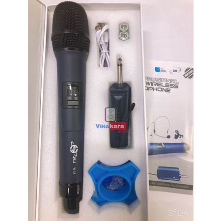 Micro không dây đa năng Suboss W14, hát nhẹ, chống hú, tiện lợi