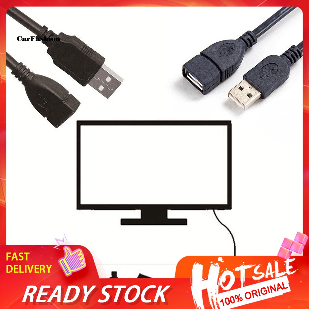 Dây Cáp Nối Dài 1m Usb 2.0 Chuyển Đổi Từ Đầu Cắm Sang Ổ Cắm Chuyên Dụng | BigBuy360 - bigbuy360.vn