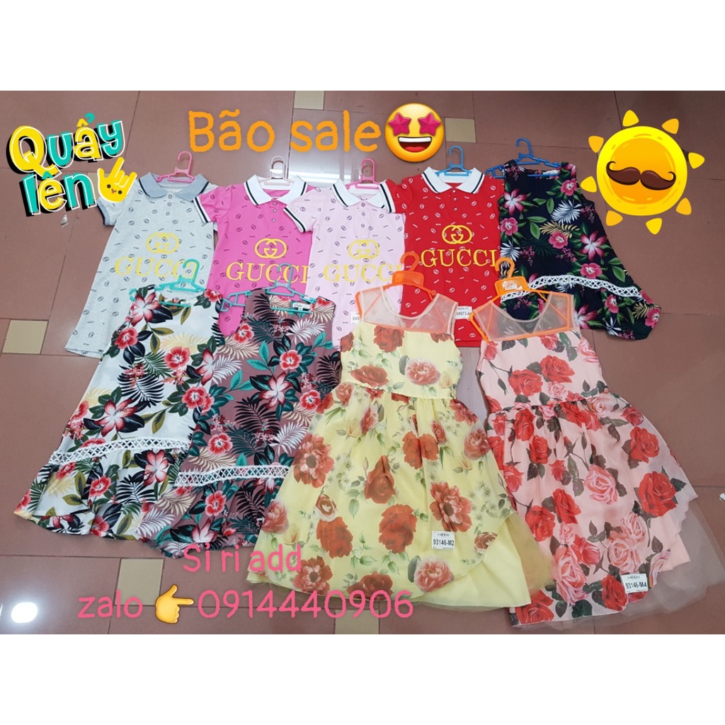 Váy bé gái size đại,siêu xinh-siêu xịn mà giá cực rẻ...