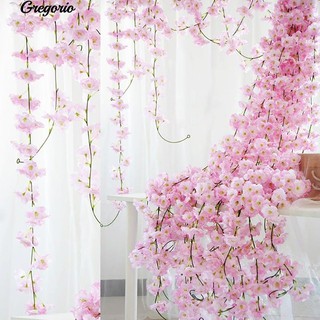 Dây Hoa Đào Giả 200Cm Trang Trí