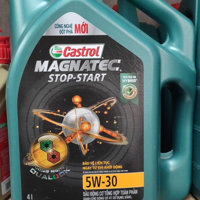 Nhớt Castrol Magnatec 5w30 cho ô tô