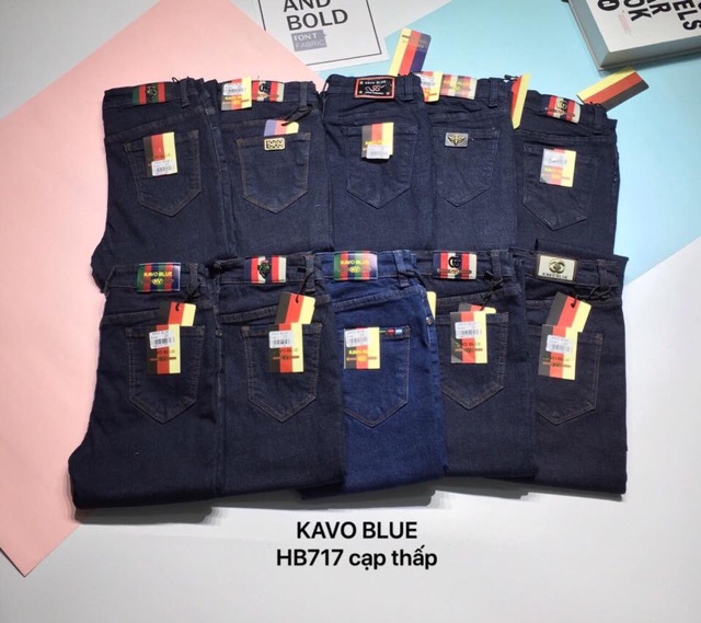 Quần jeans Kavo Blue đẹp