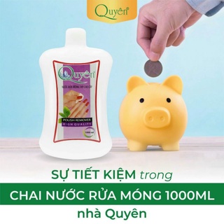 NƯỚC RỬA SƠN MÓNG TAY QUYÊN 1000ml