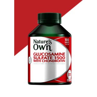 BILL ÚC – Bổ sụn khớp Nature’s Own Glucosamine Sulfate 1500 With Chondroitin