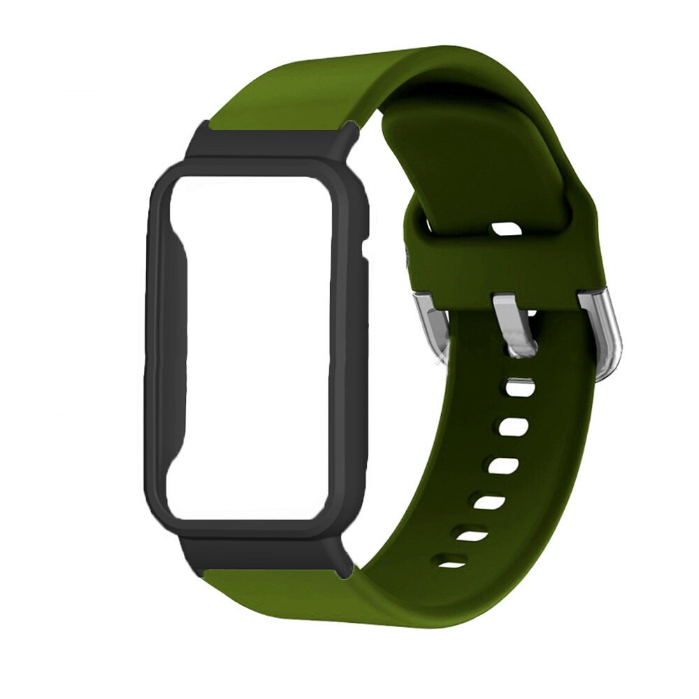 Dây Đeo Silicone + Ốp Bảo Vệ Màn Hình Cho Đồng Hồ Thông Minh Xiaomi Band 7 Pro 7pro