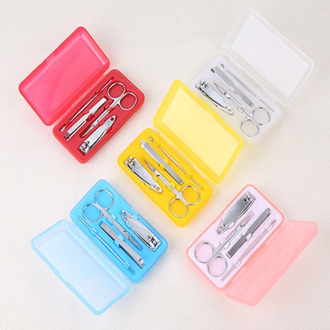 set bấm móng tay màu sắc vỏ nhựa BMT5 dễ thương cute dễ thương cắt móng tay