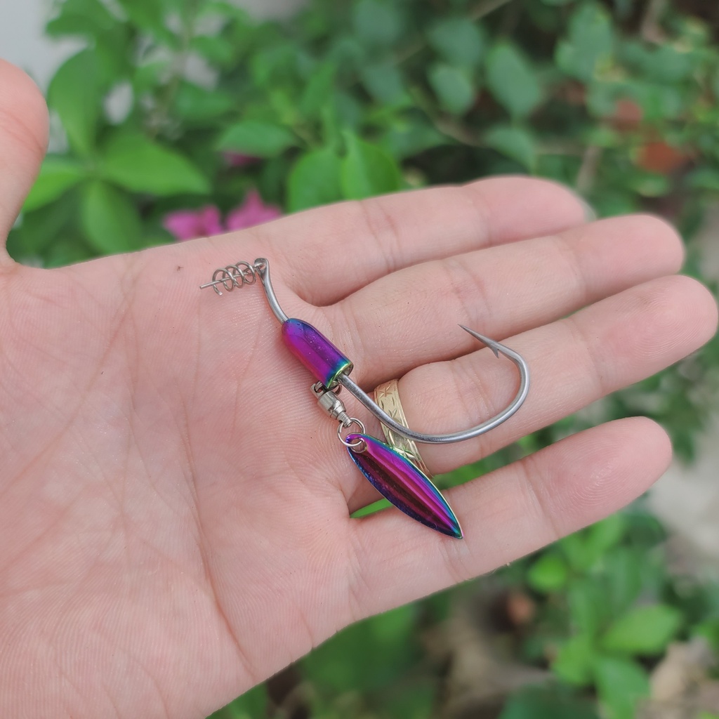 Lưỡi Câu Cá Lóc AR15 Titan cao cấp _lưỡi câu lure