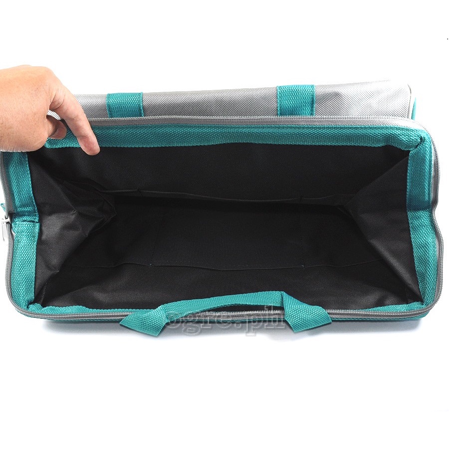 Giỏ đựng công cụ 16 Inch Total THT26161 - túi dụng cụ cầm tay, vải dù chống nhăn, dễ vệ sinh, hạn chế bụi bẩn