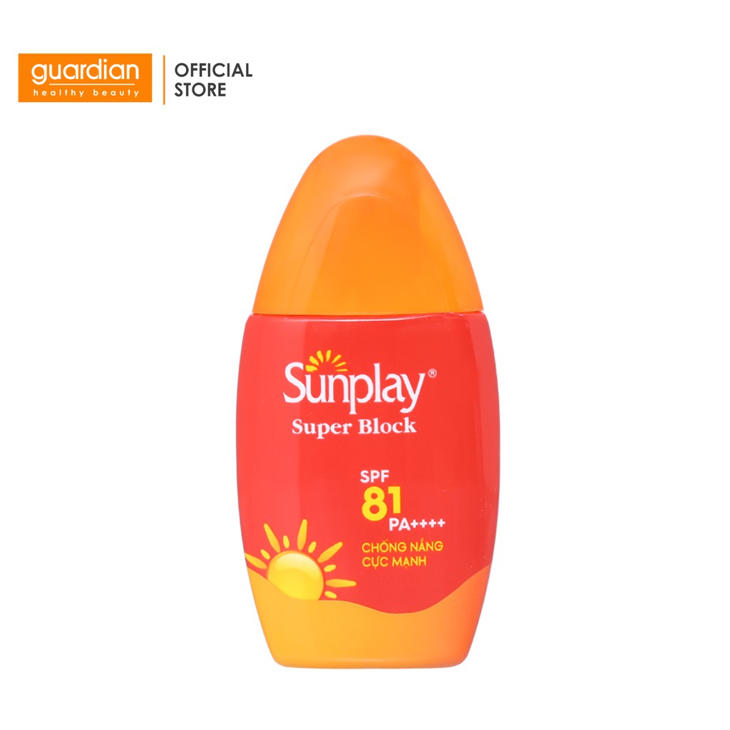 Sữa chống nắng cực mạnh Sunplay Super Block kháng nước tốt SPF 81/PA++++ 70g