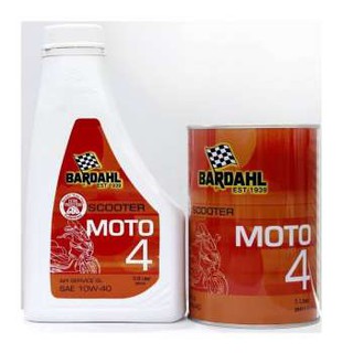 Dầu nhớt xe ga Bardahl Scooter SL/10W-40 0.8 lít