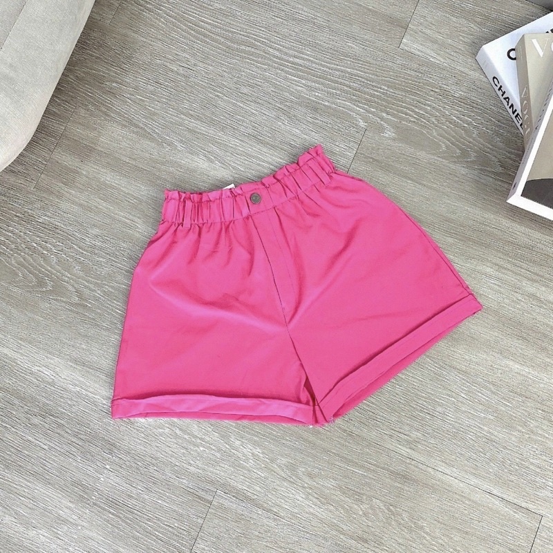 [Ảnh Thật] QUẦN SHORT LẬT LAI- QUẦN ỐNG RỘNG LƯNG CHUN CHIZISHOP CZ005