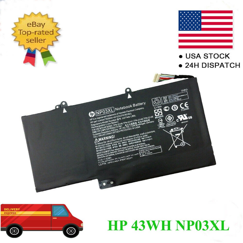 ⚡️[Pin zin] Pin Laptop HP X360 NP03XL - Envy X360 15-U000, Pavilion 13 X360, Pavilion 13-B000, Pavil