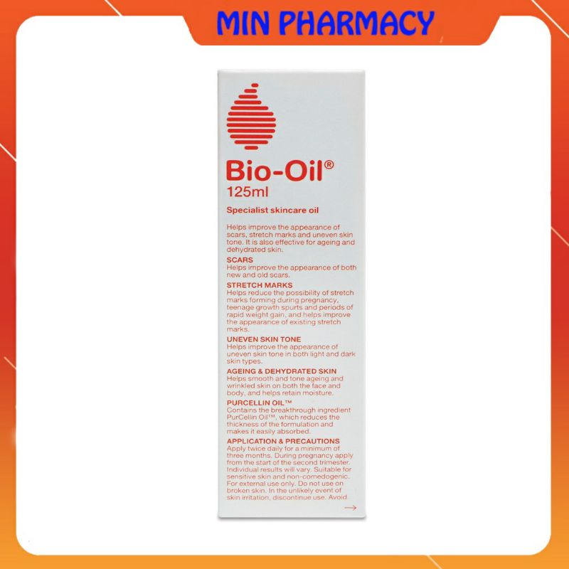 Bio-Oil - Dầu dưỡng giảm rạn da và làm mờ sẹo - 125ml