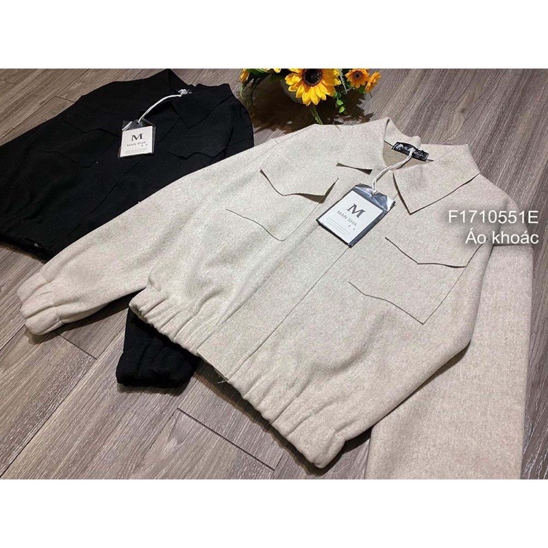 ÁO KHOÁC DẠ CỔ BẺ BO | BigBuy360 - bigbuy360.vn