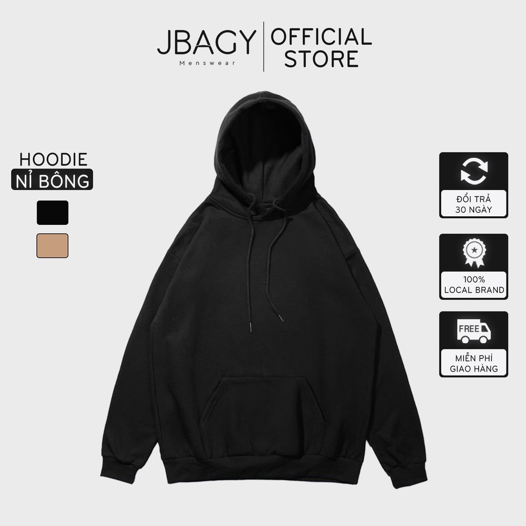 Bộ nỉ nam cao cấp, bộ nỉ thể thao unisex thương hiệu JBAGY - JK05