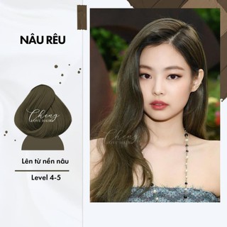 Thuốc nhuộm tóc màu nâu rêu