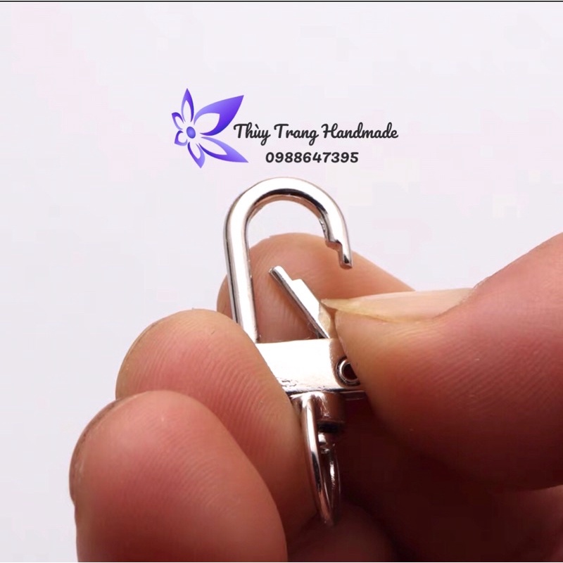 1 cái KHOÁ TREO làm móc treo balô, móc treo chìa khoá