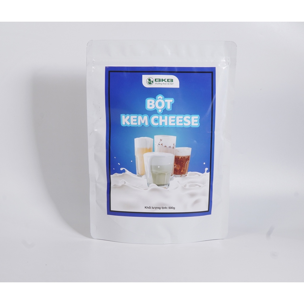 Bột kem cheese BKB 500gr Giải pháp mới dành cho các chủ quán trà sữa, cà phê