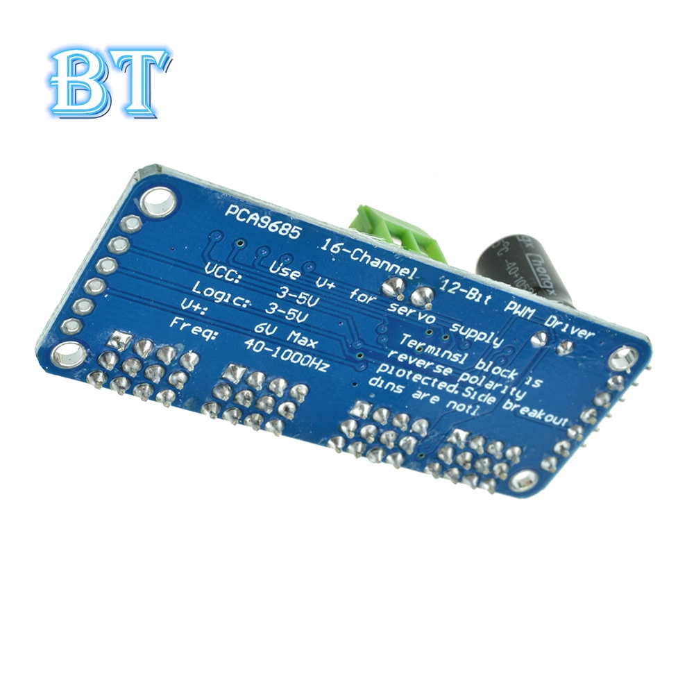 Mô Đun Pca9685 16ch 12-bit Pwm I2C Iic Giao Diện I2C Iic Cho Arduino