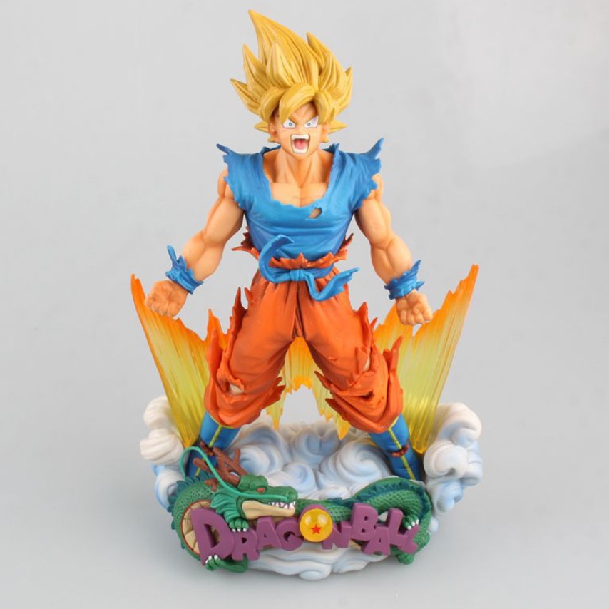 (Hết hàng) Mô hình Dragon Ball Super Saiyan Explosive Goku 23cm