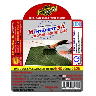 KEO DÁN GẠCH SIÊU CHẮC - MENTADENT 3A