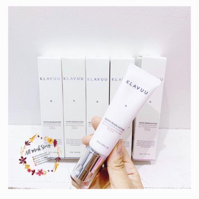 [Duty free] KEM LÓT KLAVUU NGỌC TRAI KÈM CHỐNG NẮNG