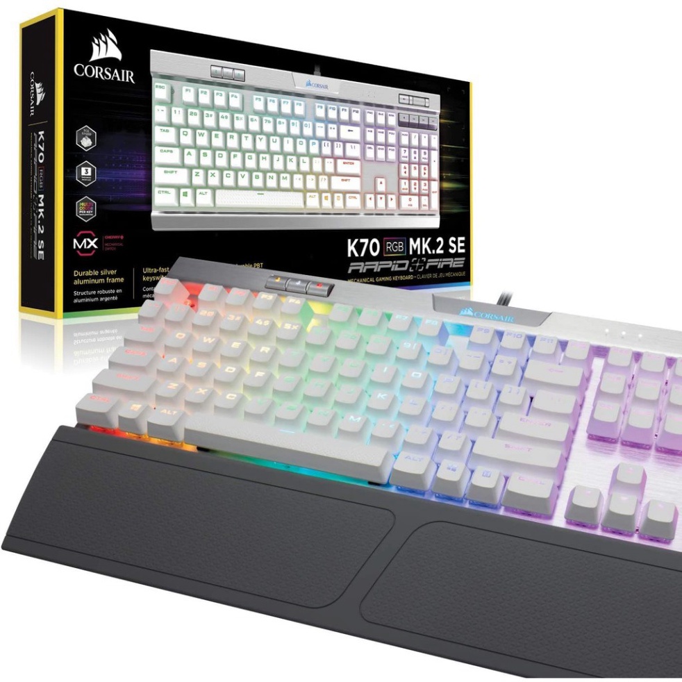 Bàn phím cơ Corsair K70 RGB MK2 SE Speed switch