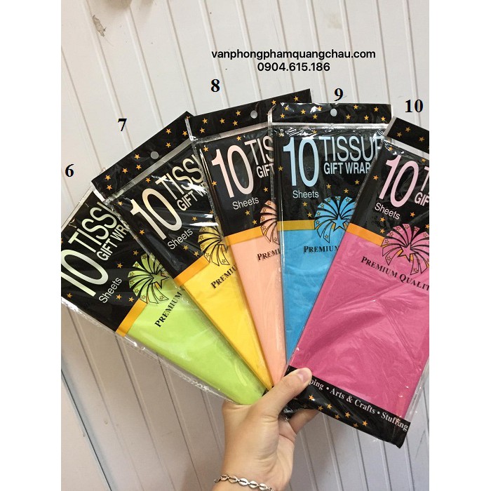Giấy làm hoa cầu - Tissue paper  - Đọc kỹ mô tả sản phẩm