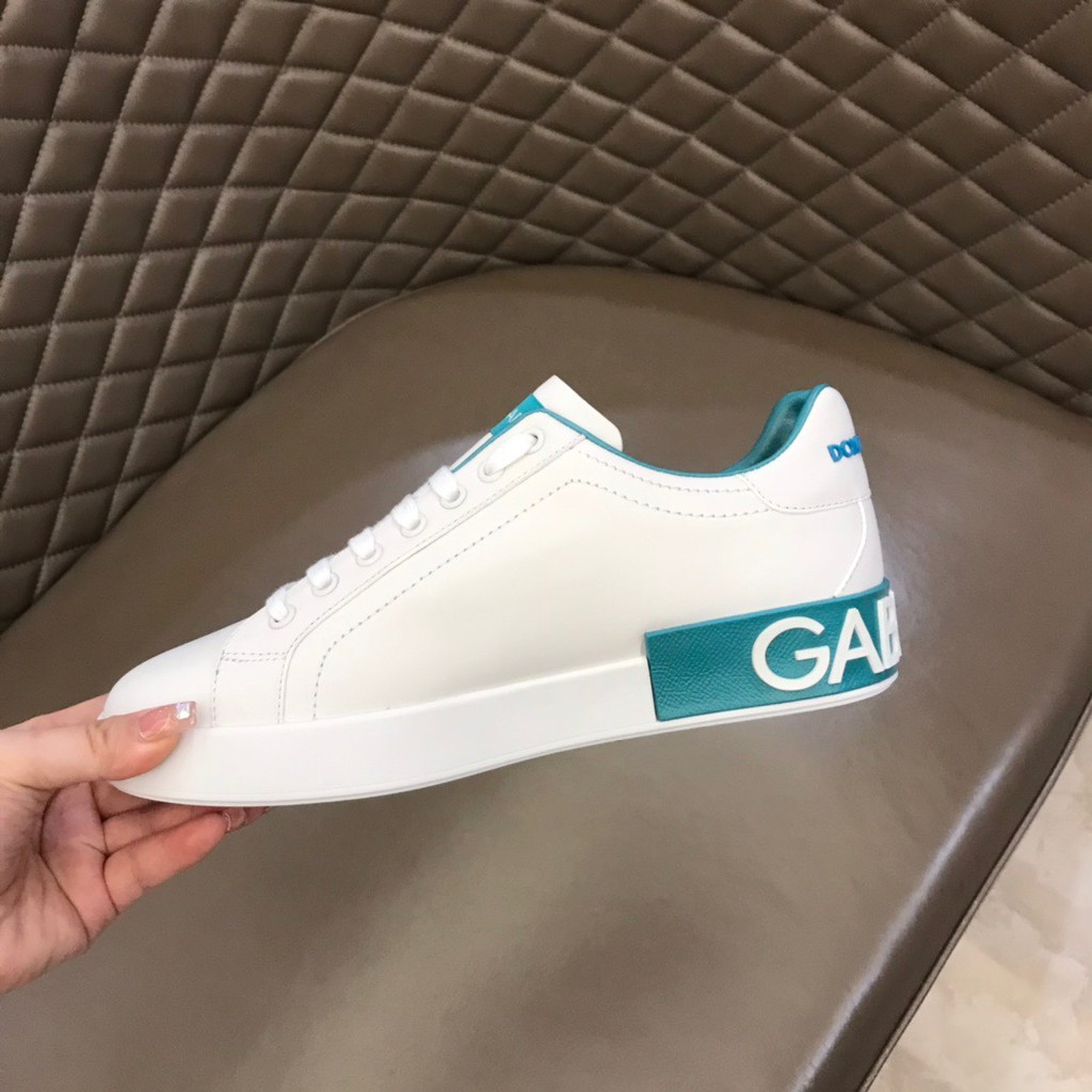 [Fullbox] Giày sneakers nam da thật Dolce&Gabbana D&G thiết kế năng động, dễ phối đồ