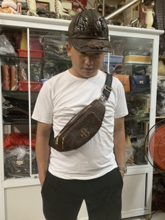 TÚI BAO TỬ DA CÁ SẤU THẬT CÁ SẤU GÒ VẤP