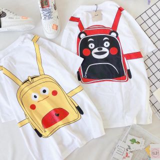 Áo thun in hình ulzzang - ẢNH THẬT