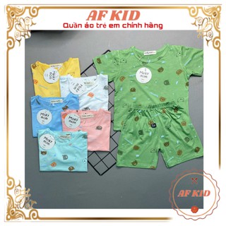 Bộ cộc tay cho bé 💖 Bộ cộc tay GẤU MÂY cho bé trai bé gái 💖 chất thun lạnh cao cấp siêu mềm siêu mát