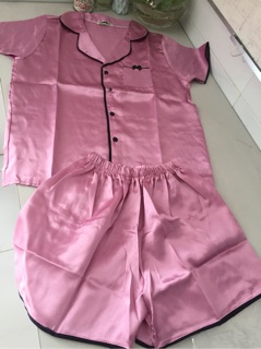 Đồ bộ phi lụa(tp.hcm ảnh thật shop tự chụp)