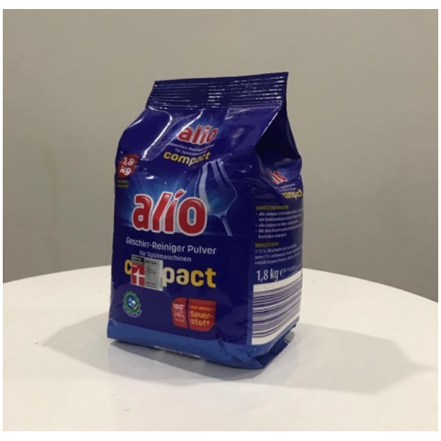 Bột rửa bát Alio gói 1,8kg NEW 2020 - tiết kiệm + sạch + mùi thơm nhẹ